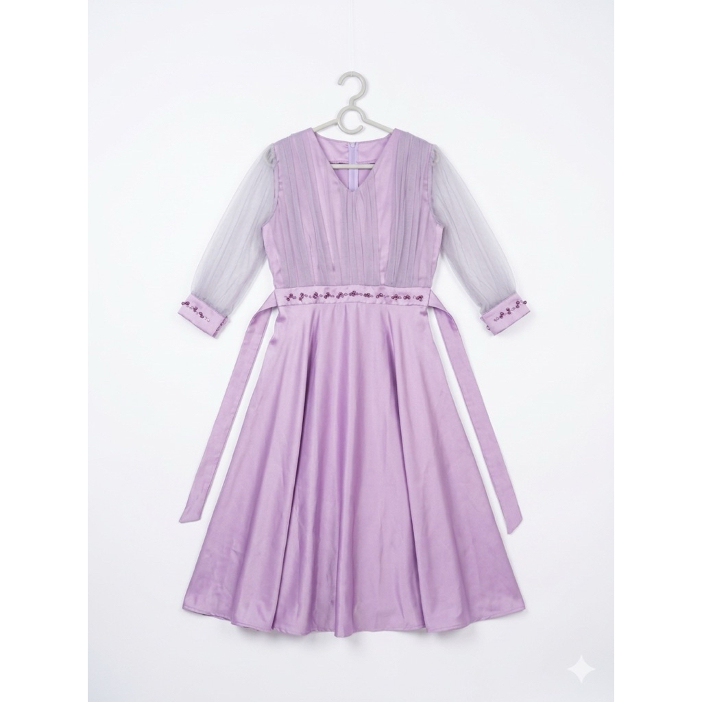 Gaun Ungu Preloved