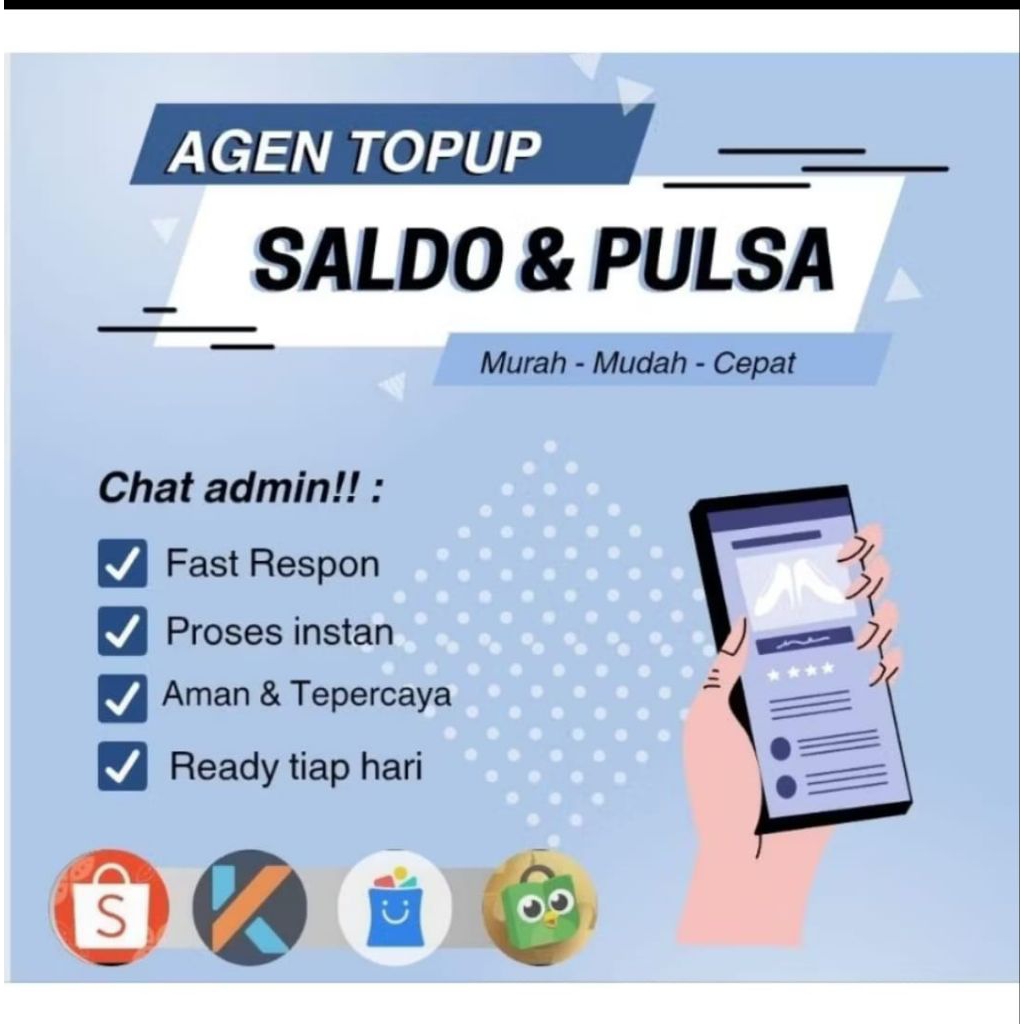 DANA Digital Top Up & Isi Saldo Dompet Elektronik • 24 Jam