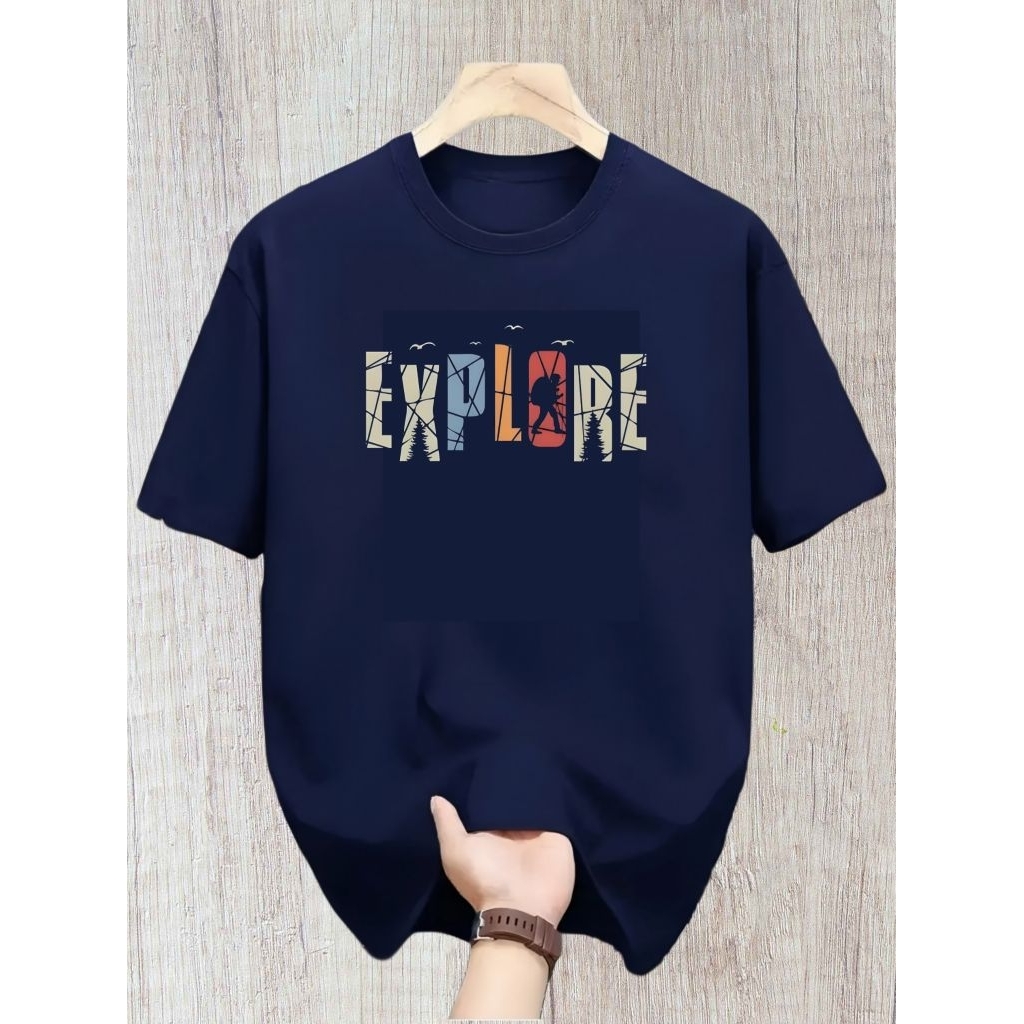 tshirt distro EXPLORE combed premium 100%