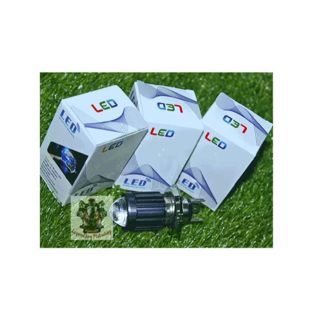 Lampu Sorot LED H6 Laser SXC - Super Terang, Sorot Jauh, Universal untuk Motor