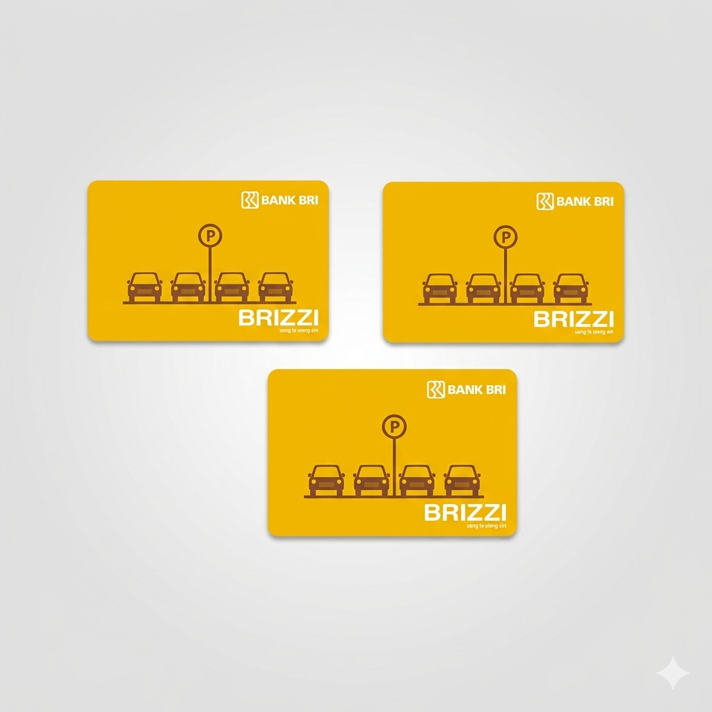 Kartu Tol / Kartu Parkir / Kartu Brizzi / Kartu E-toll Makassar / Kartu BRI