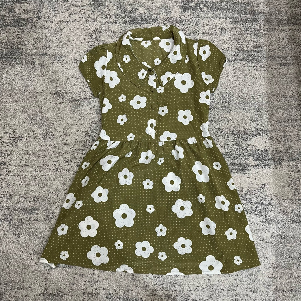 [PRELOVED] Dress Bunga-Bunga