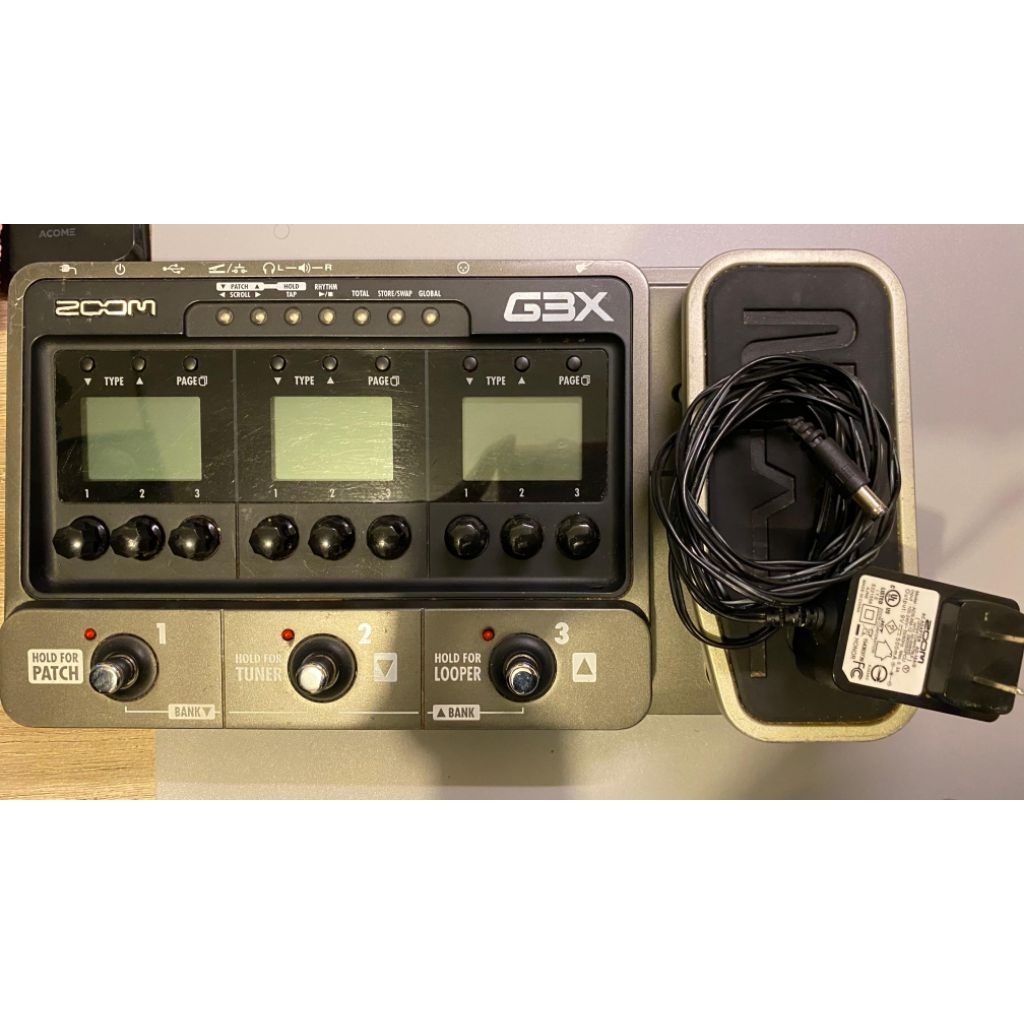 zoom G3X guitar effect