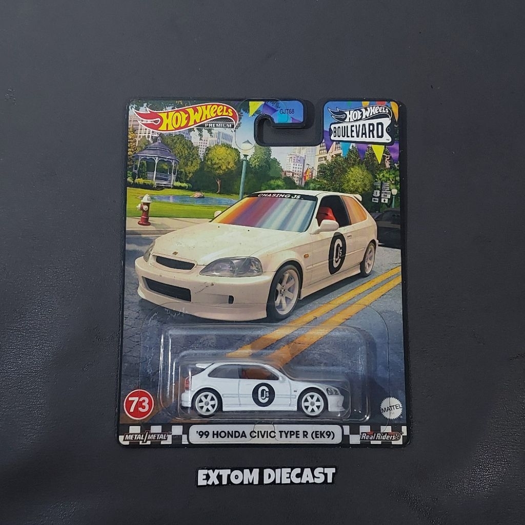 Hotwheels Honda Civic EK9 Boulevard
