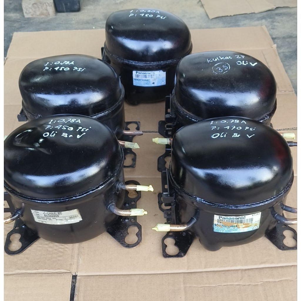 Dinamo kulkas 1 pintu second siap pakai