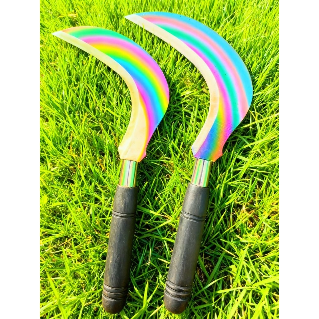 SABIT/ARIT RUMPUT BAHAN HSS DM05 (PELANGI)