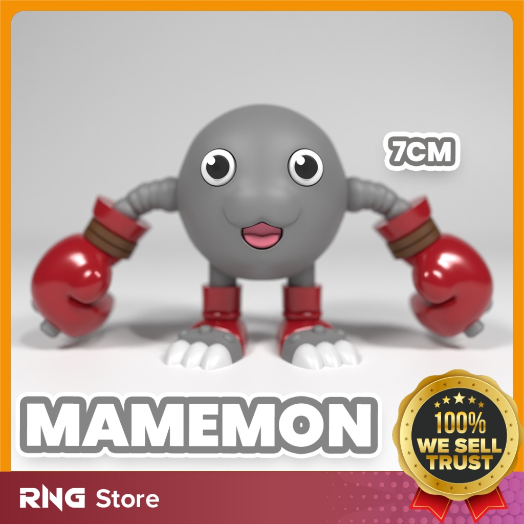 Mamemon Ultimate Digimon Figure Toys Figurine Statue