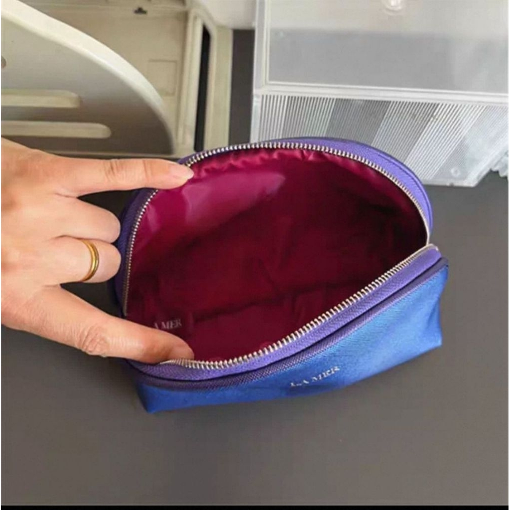 VIP GIFT POUCH L * M E R tas make up/ tas kosmetik/ dompet cantik/ dompet branded