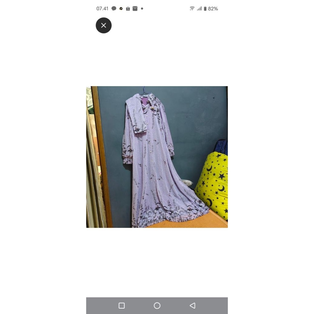 gamis dr asofa ld 115/120 pnjang 138