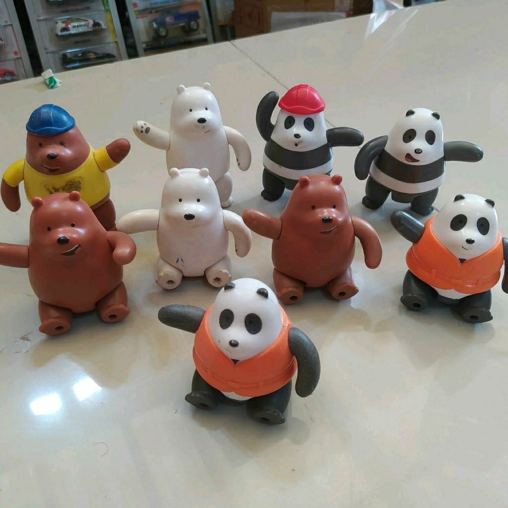 Figure We Bare Bears Mainan Anak McD