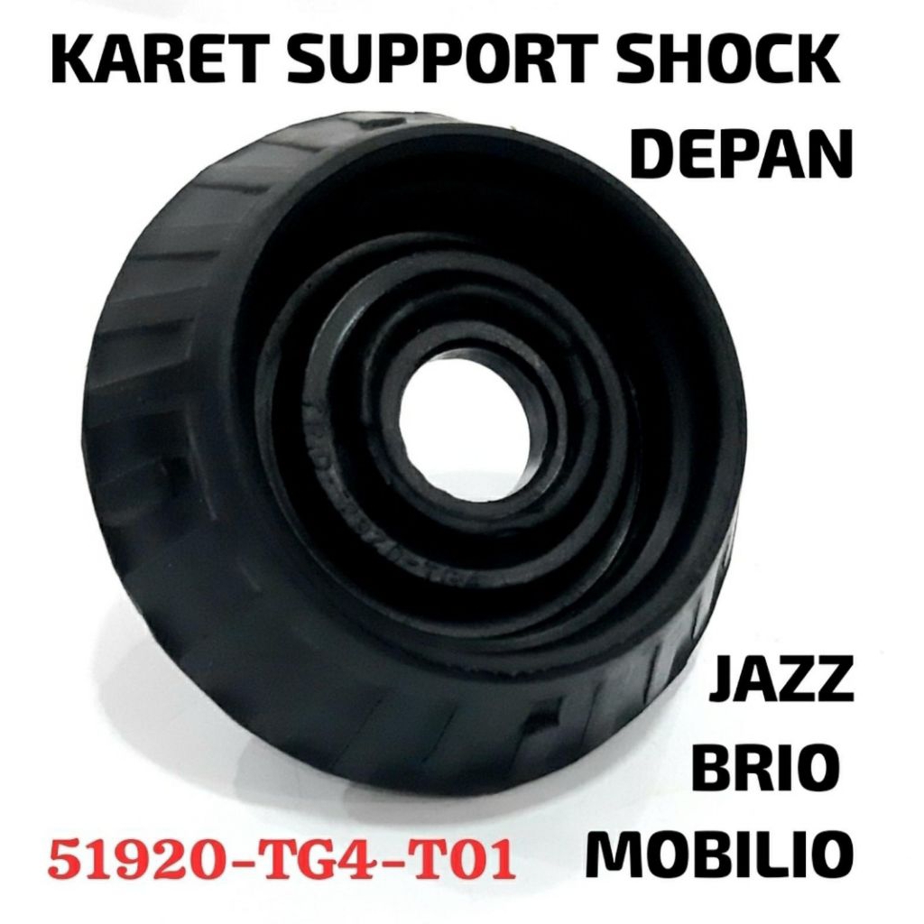KARET SUPPORT SHOCK DEPAN JAZZ BRIO MOJILIO