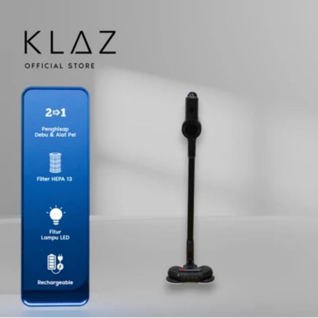 Klaz Vacuum Cleaner Dengan Mop Cordless