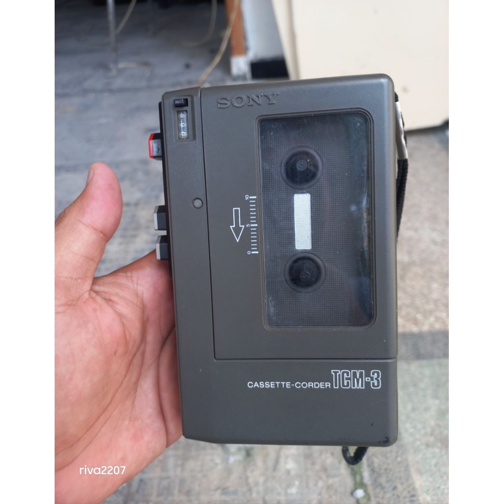 sony tcm - 3 - cassetre -  corder TCM-3 - sony walkman - butuh service