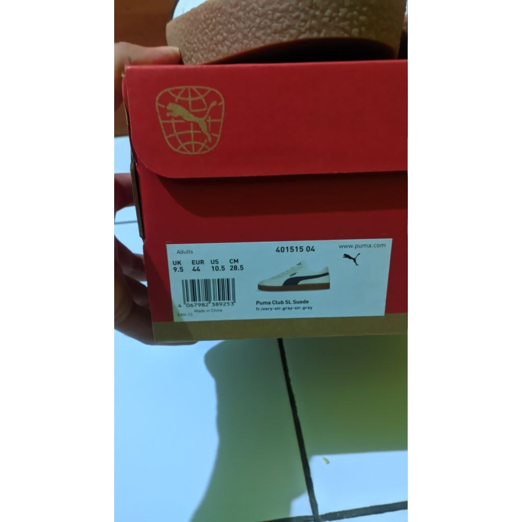 Sepatu puma club suede original