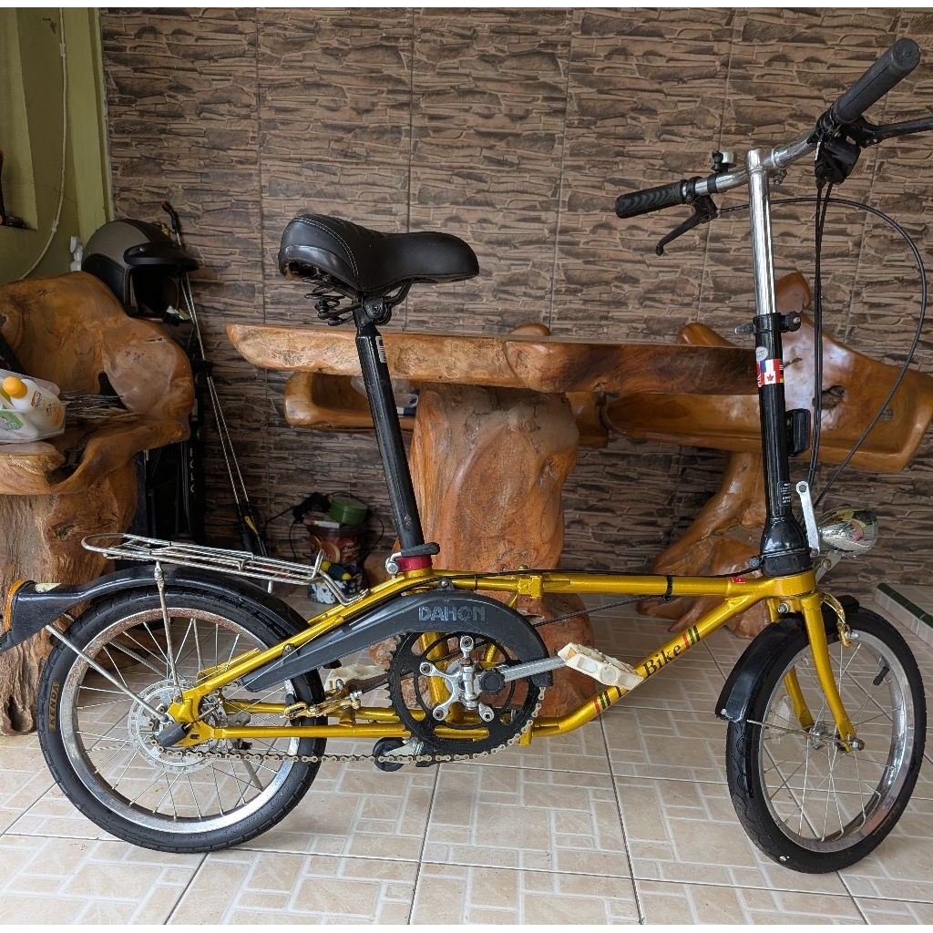 sepeda lipat dahon da bike sirip hiu 16 inch 3 speed sturmey archer