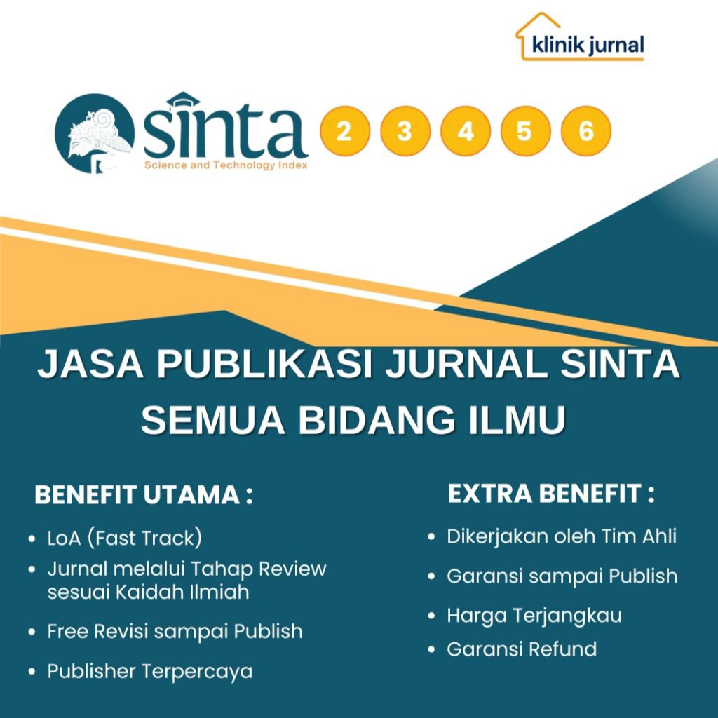 Jasa Publish Publikasi Jurnal Sinta, Sinta 2, Sinta 3, Sinta 4, Sinta 5, Sinta 6, Non Sinta