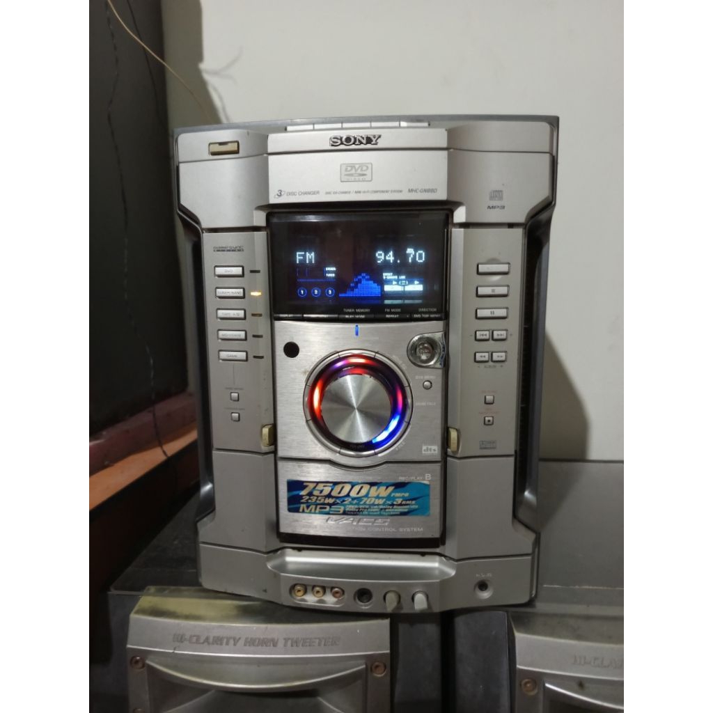 head sony mhc gn88d bluetothh