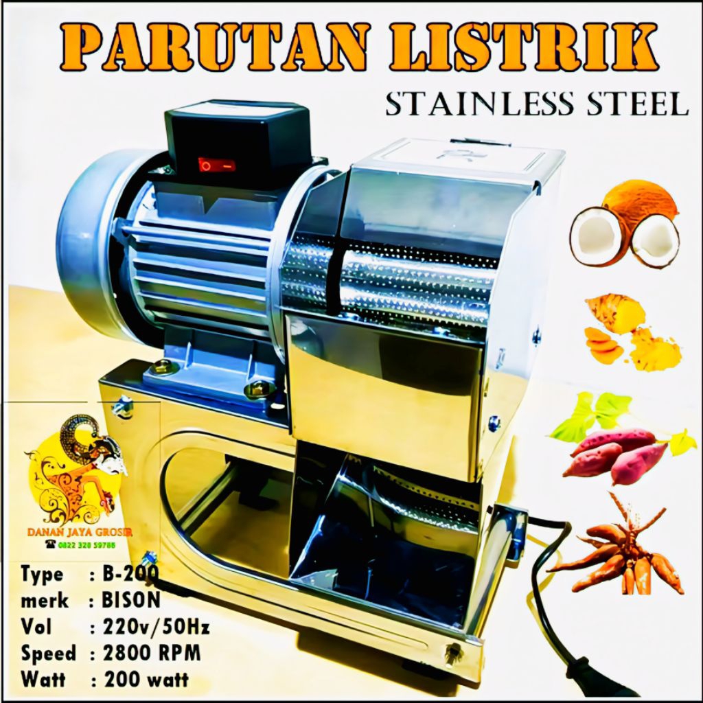 ( PROMO ) Mesin Parut Kelapa Listrik Mesin Parutan MiniMultifungsi