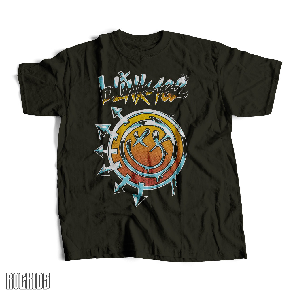 ROCKIDS - BLINK 182 - TSHIRT - TEES - KIDSWEAR - KAOS BAND - KAOS BAND BLINK 182 - KAOS BLINK 182 - 