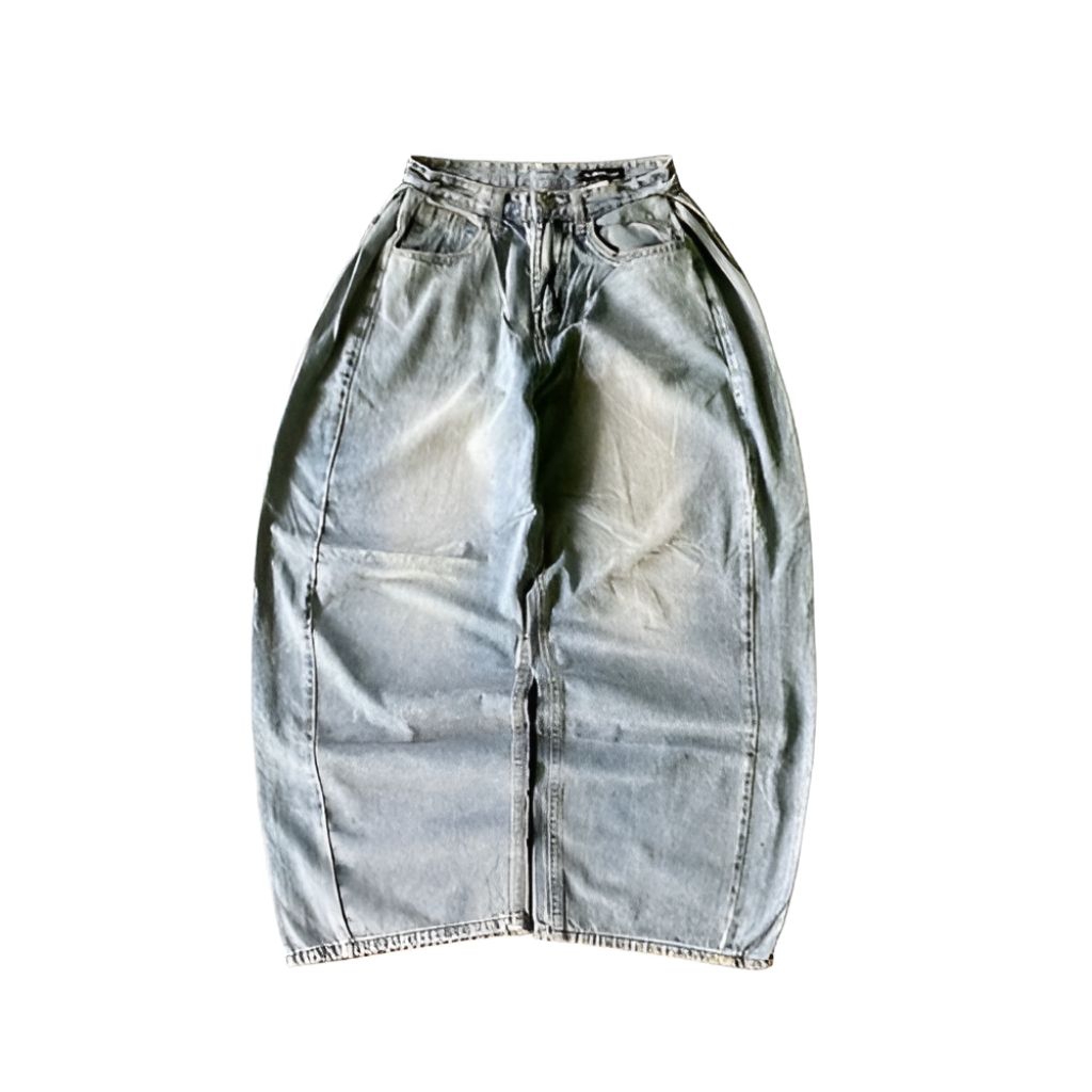 Baggy Jeans Blue Washed S-Bin