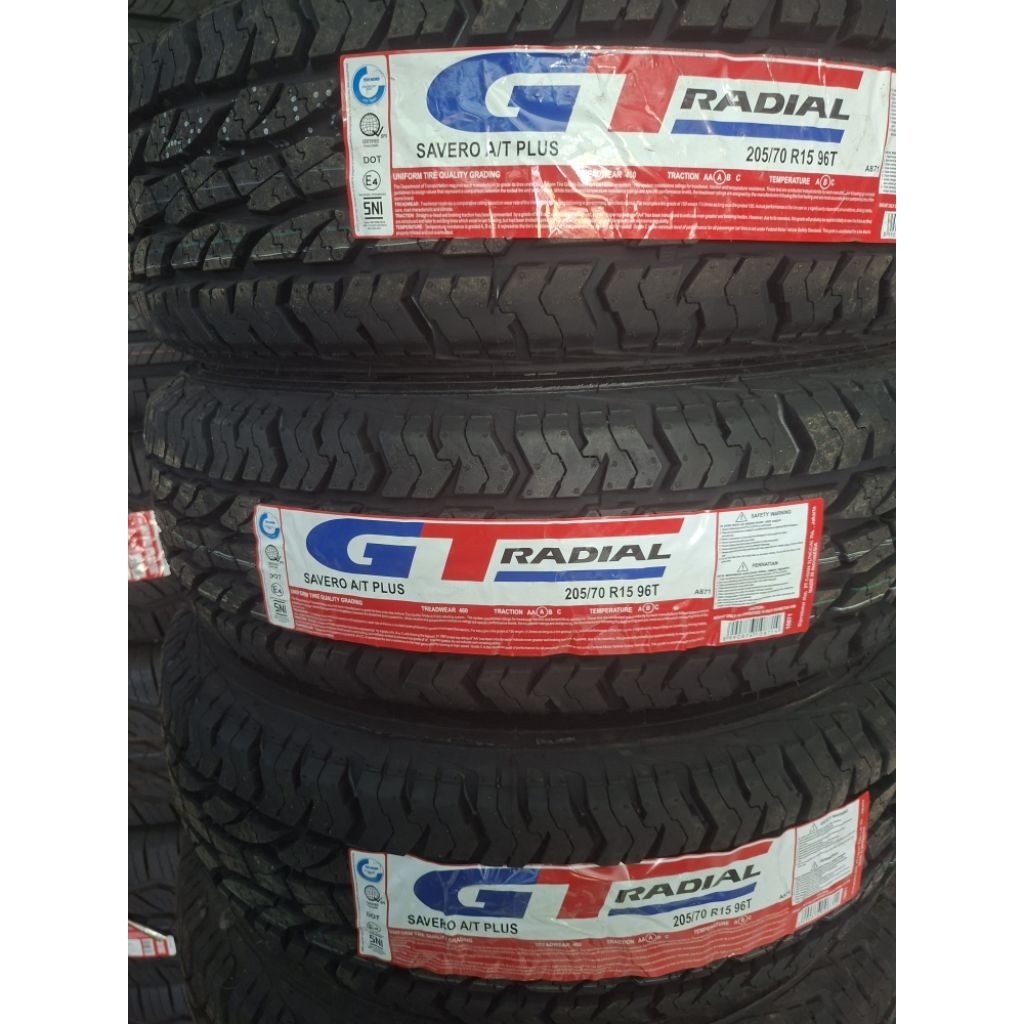 ban mobil gt radial savero at 205/70r15 tahun pembuatan 2026