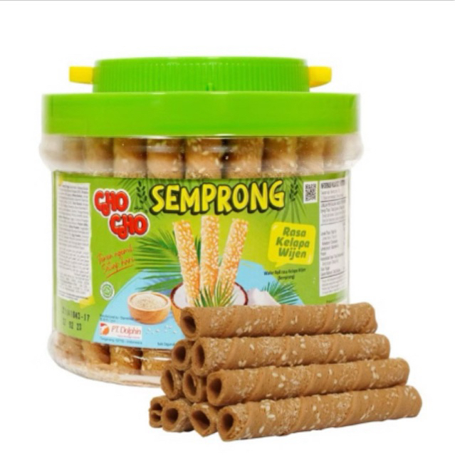 cho cho wafer roll semprong kelapa wijen 300G / wafer roll semprong / semprong kelapa