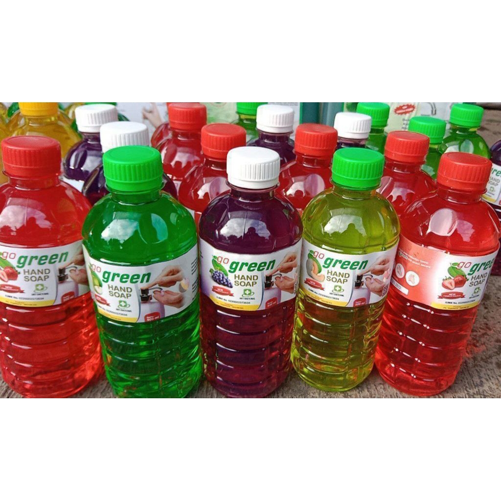 HAND SOAP botol go green 500mL