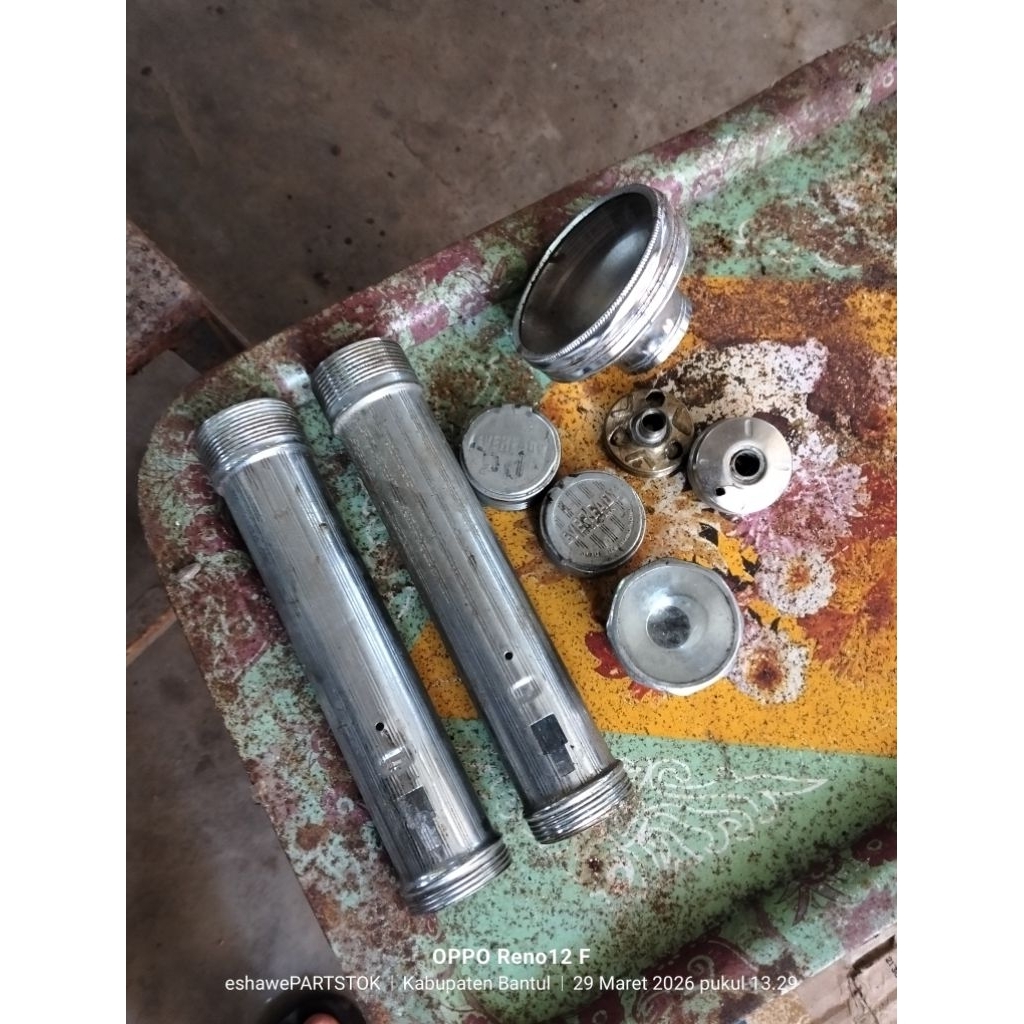 senter lawas bekas kondisi bahan restorasi custom