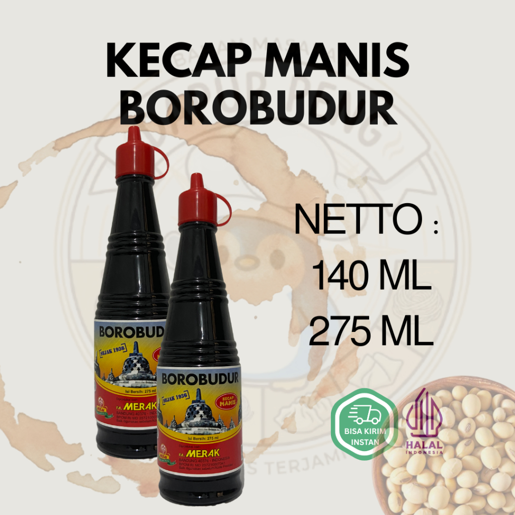 Kecap Manis Borobudur Spesial - Kecap Enak Legendaris
