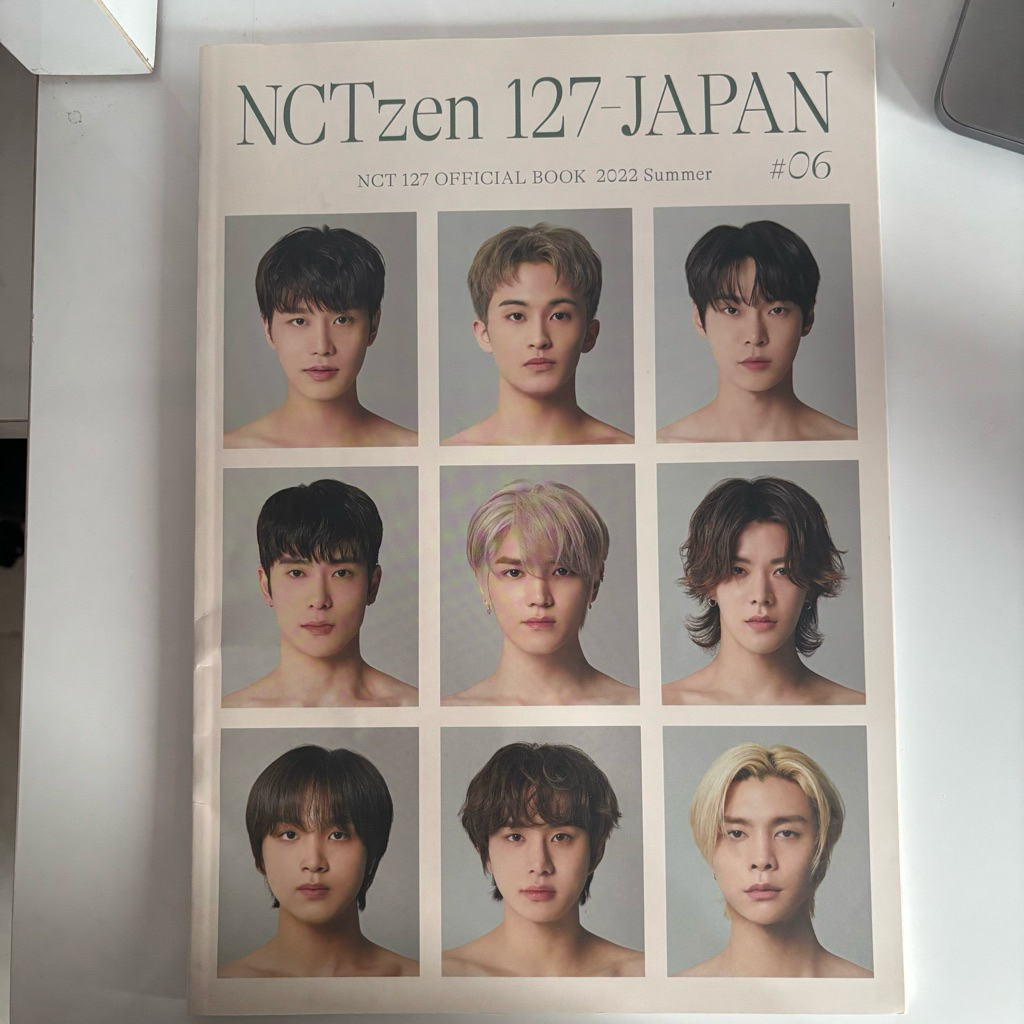 NCT 127 OFFICIAL BOOK 2022 SUMMER JAPAN VOL 6