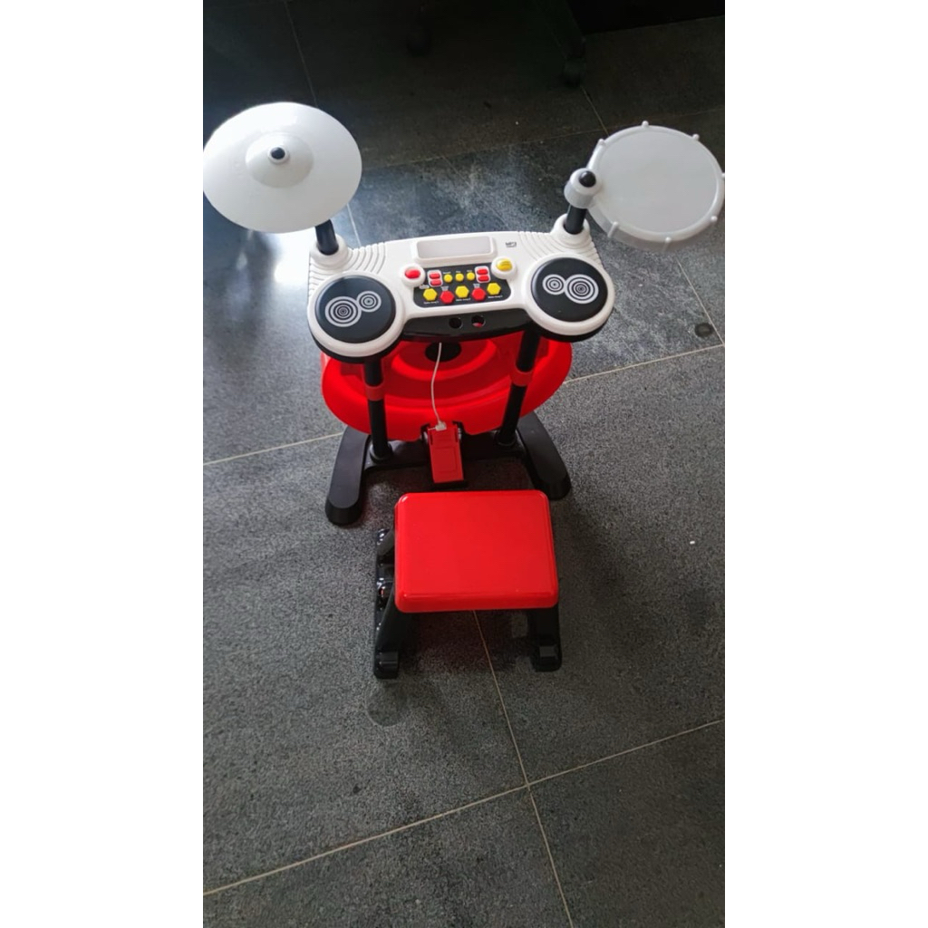 preloved elc drum and beats drum kit