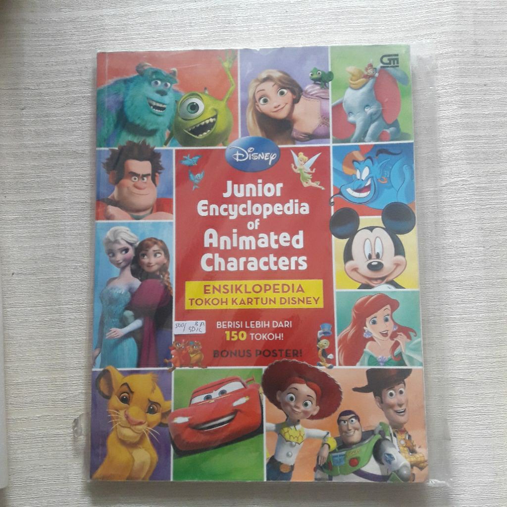Junior Encyclopedia of Animated Characters - Ensiklopedia Tokoh Kartun Disney