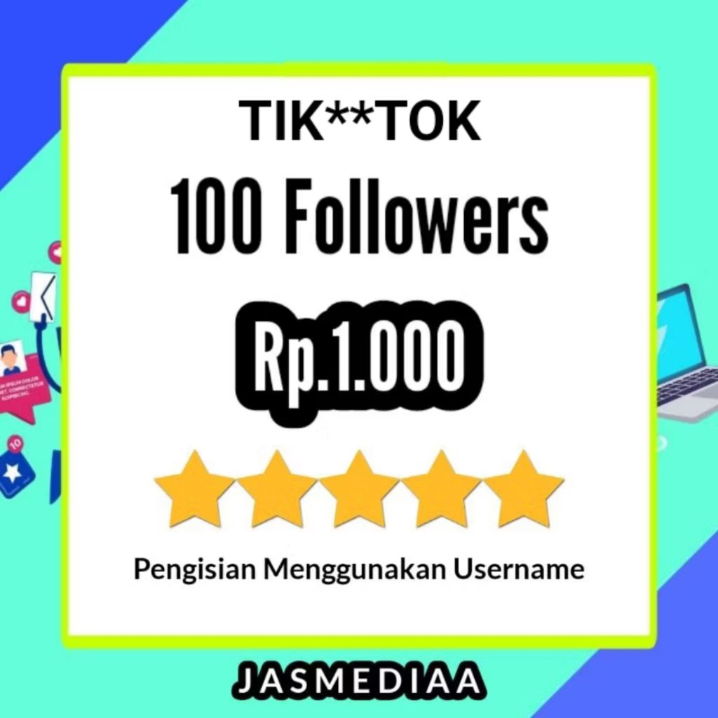 followers tiktok permanen