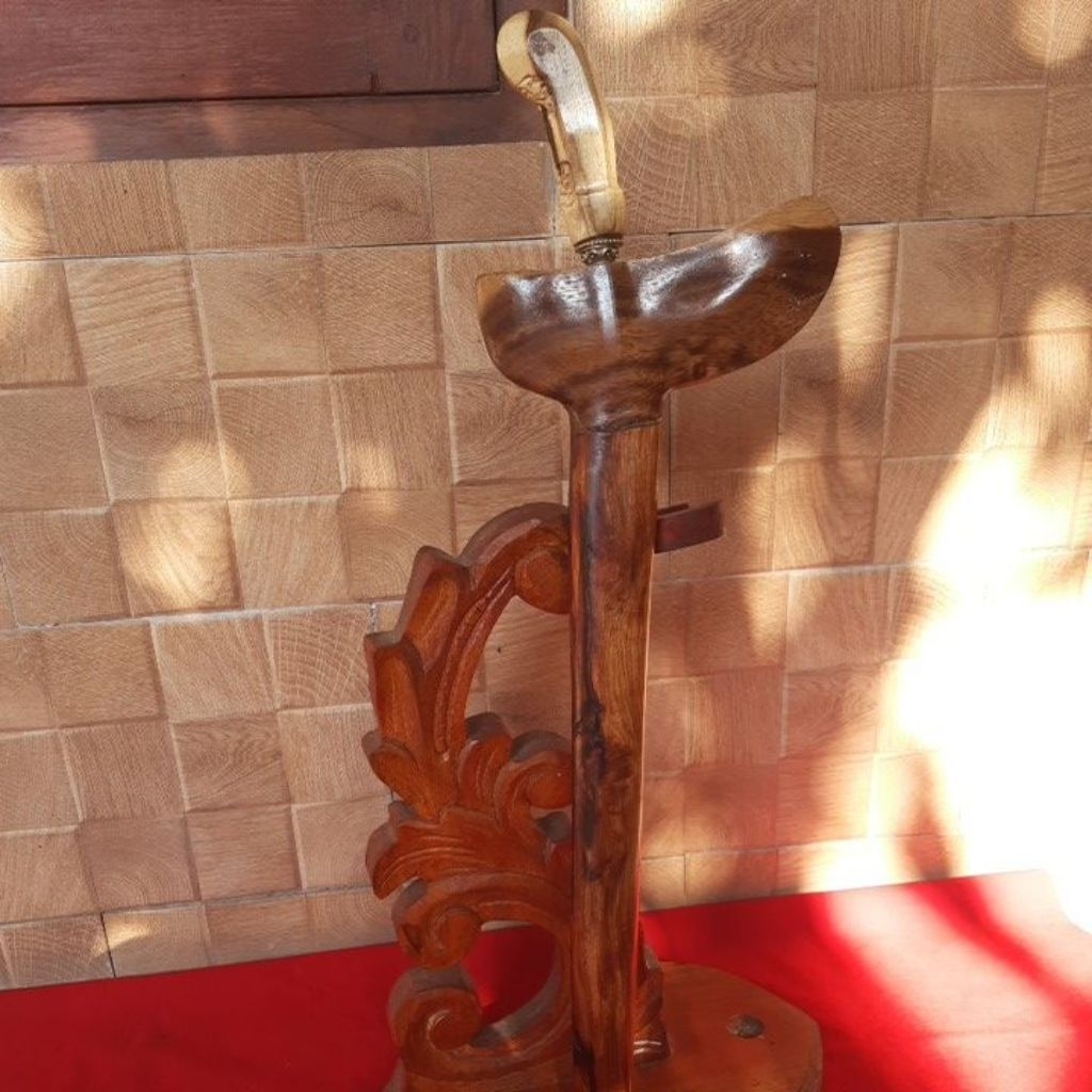 Keris Kyai Brojol Garapan Halus Pamor Udan Mas