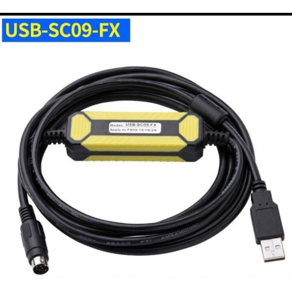 Cable USB-SC09 usb plc Mitsubishi fx usb sc09 usb plc fx Mitsubishi