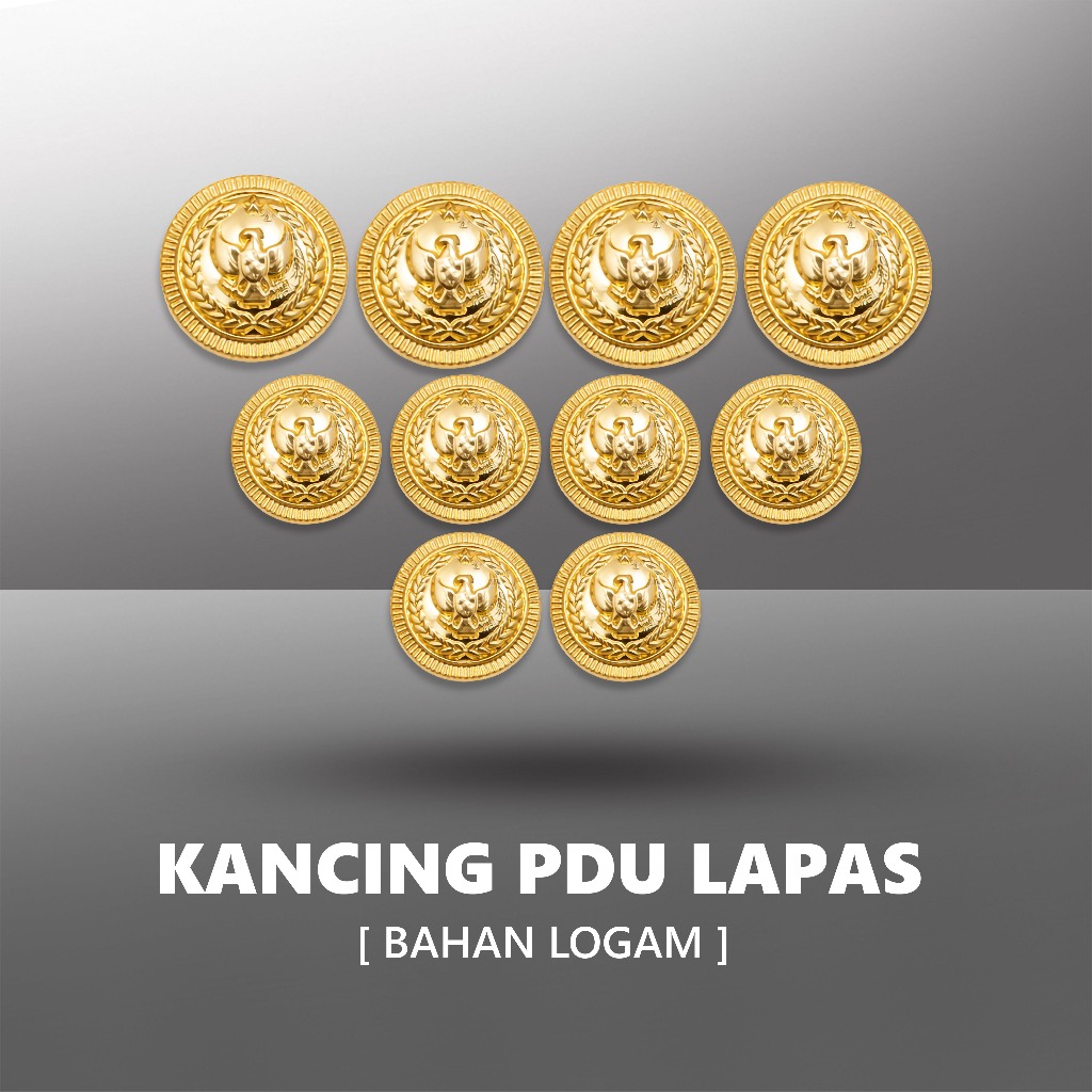 KANCING PDU KEMENIMIPAS BAHAN BERKUALITAS