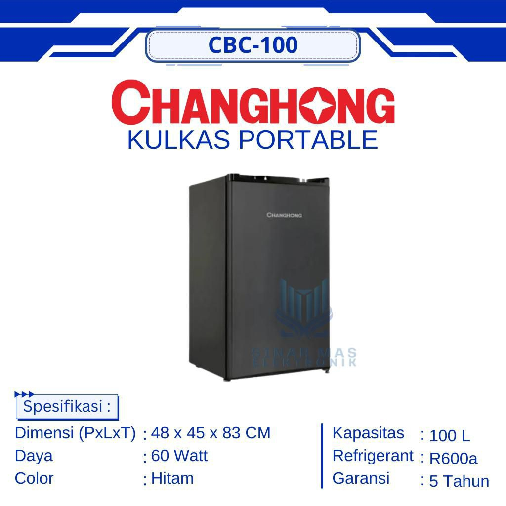 CHANGHONG - KULKAS 1 PINTU CBC-100