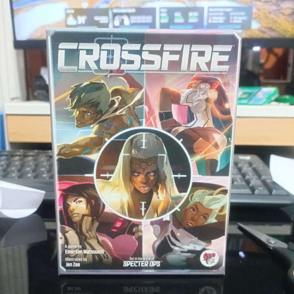 crossfire board game preloved