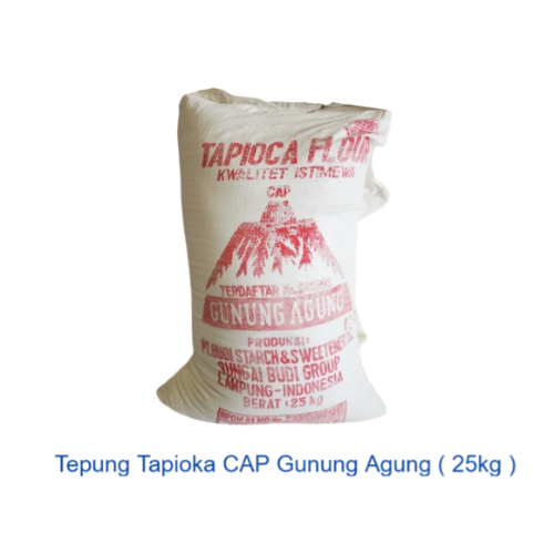 Tepung Tapioka (sagu) CAP GUNUNG AGUNG | 25kg / 1bal
