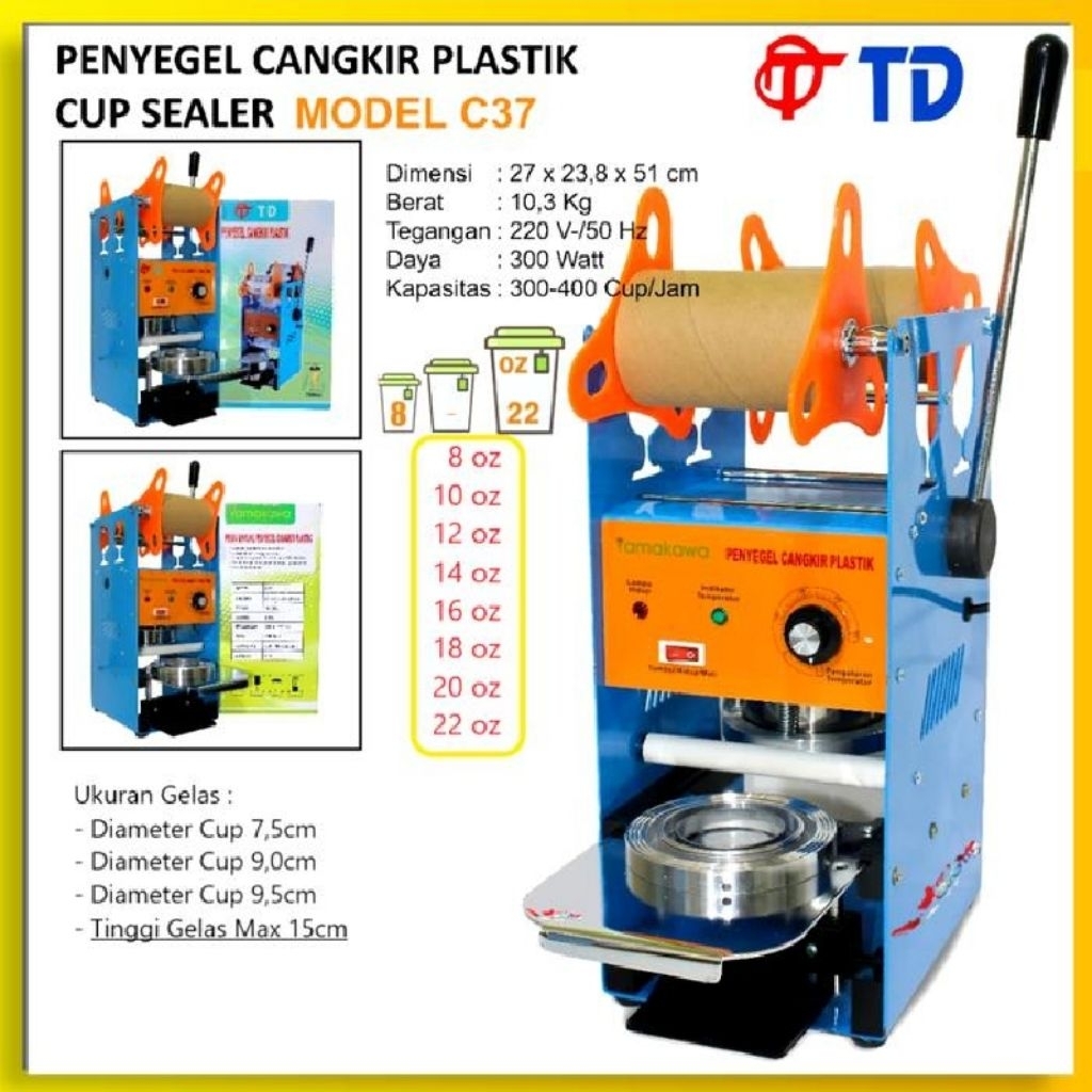 YAMAKAWA CUP SEALER C-37