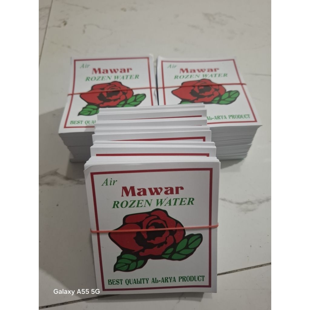 3 ikat 1500 lembar kertas air mawar Rozen water