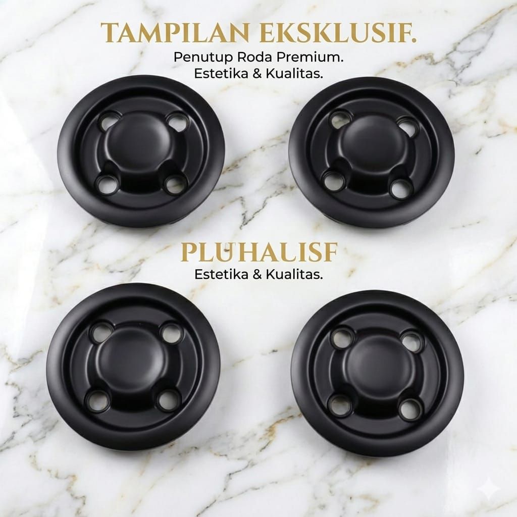 (1set 4 pcs)Dop Velg kaleng mobil Pcd 4x114 untuk AVansa Xenia Ring 13 Ring 14 Ring 15 Ring 16 Ring 