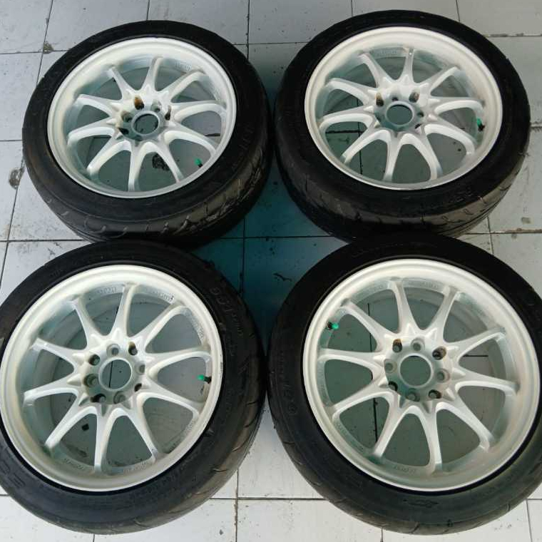 Velg Mobil Bekas Ring 16 CE28 R16 Lebar 7 Baut Pcd 8X100-114,3 BAN 195 50 R16