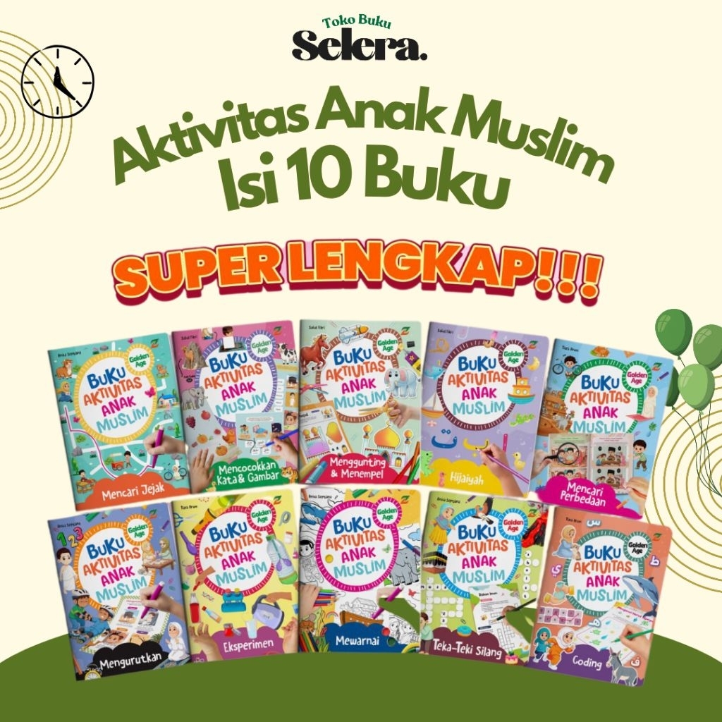 Buku Aktivitas Anak Muslim Ziyad Books