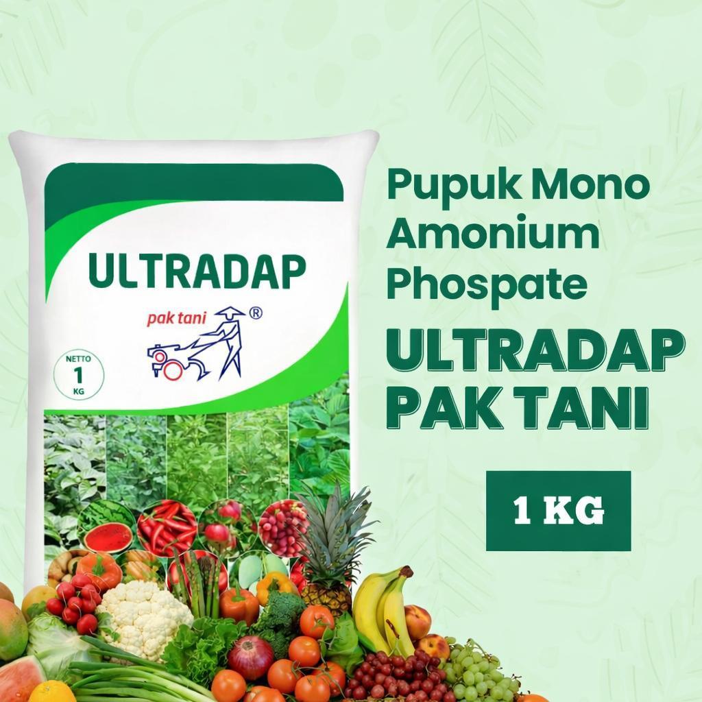 ULTRADAP 1Kg Pupuk MAP Kristal – Perangsang Akar & Bunga – Untuk Sayuran & Tanaman Buah