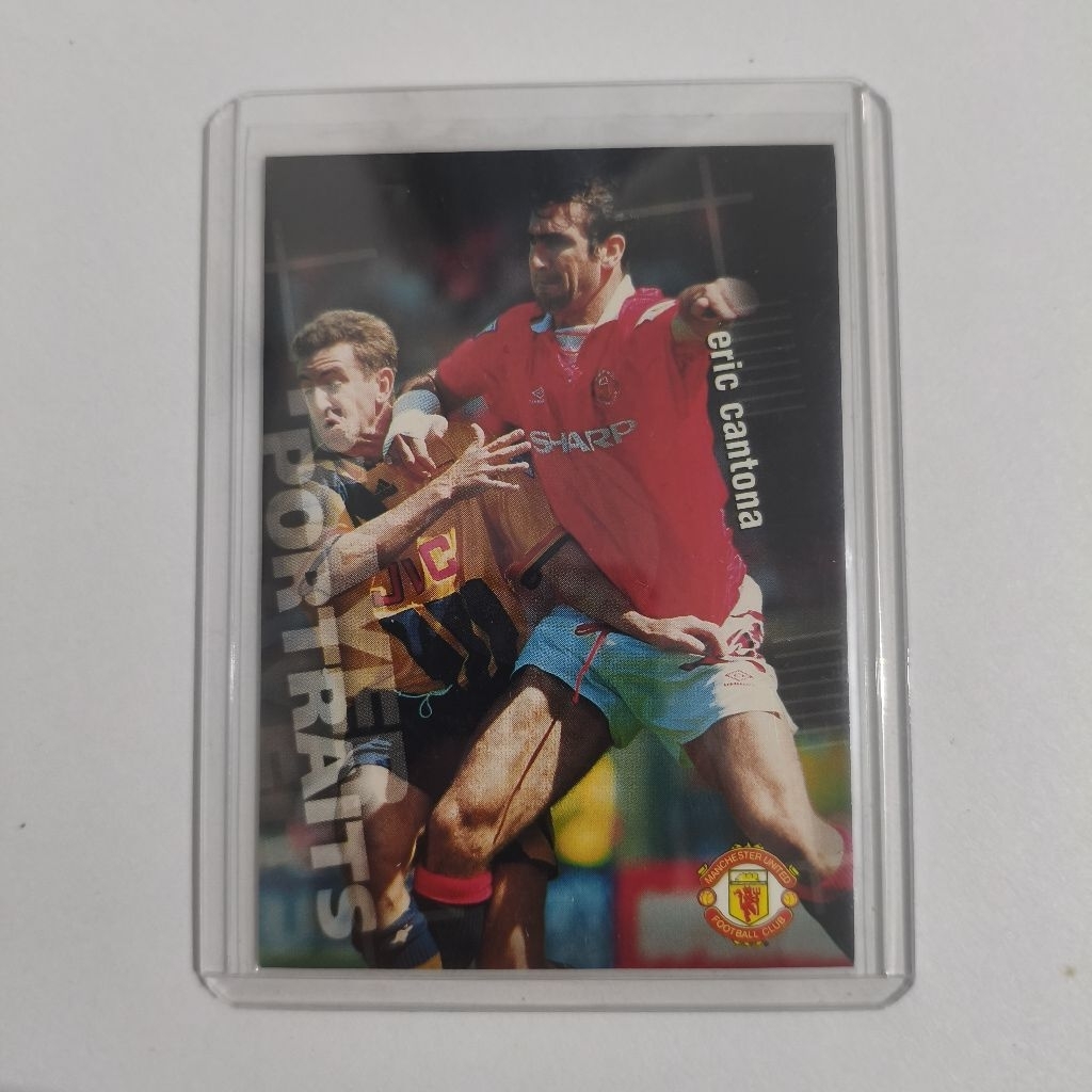 Kartu Bola Futera Eric Cantona Manchester United 1997