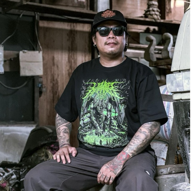 TS SWAMPBORN TYRANT // T-SHIRT SWAMPBORN TYRANT VOLKER // KAOS VOLKER SWAMPBORN TYRANT
