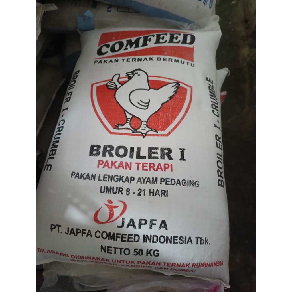 Broiler 1 pakan ayam bermutu 5 kg