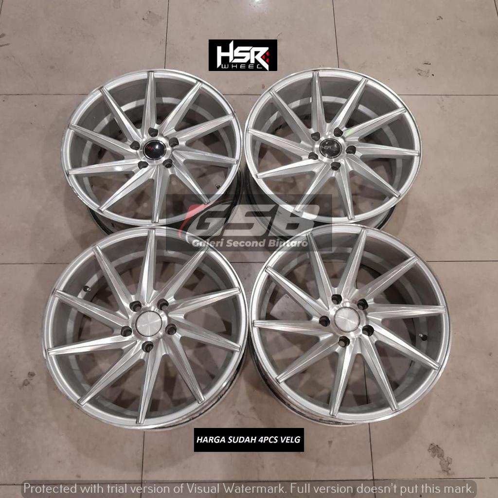 Ready velg mobil model CIAO HSR R18 X8 5X114,3 ET40 S/P pnp ke inova,creta,xtrail
