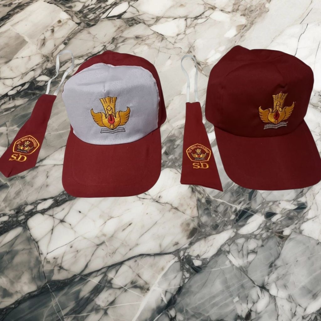 Topi SD dan Dasi